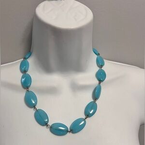 Vintage blue stone  WHBM necklace.